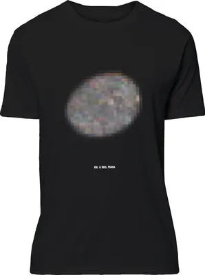 Produktbild von Mr. & Mrs. Panda Größe L T-Shirt Fuchs Lord - Schwarz - Geschenk, Schick, Tshirt, Neugierig, Cocktail, Shirt, Motivation Spruch, mit, Lustig, Monokel