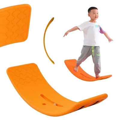 Obrázok produktu pre Doska na balansovanie s guľou – oranžová