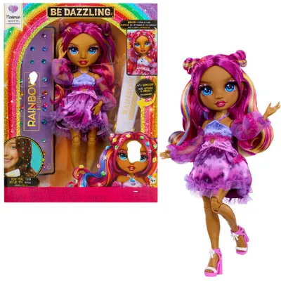 Immagine prodotto di Rainbow High Be Dazzling Fashion Dolls- Noemie Violette (Purple), Bambola alla moda, Donne, 4 anni/anni, Ragazzo/ragazza, Viola