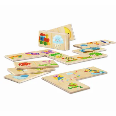 Produktbild von Selecta Bilderschlange, Legespiel, Lernspiel, Kinderspiel, ab 2.5 Jahren, 20 Teile, 63024