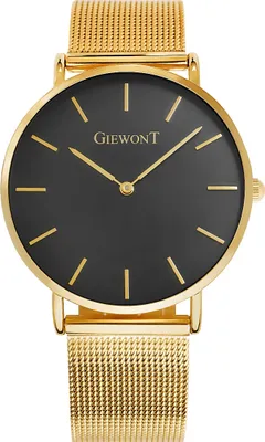 Obrázok produktu pre Zegarek Damski GIEWONT Harmony GW1970-2 Black/Gold Effect