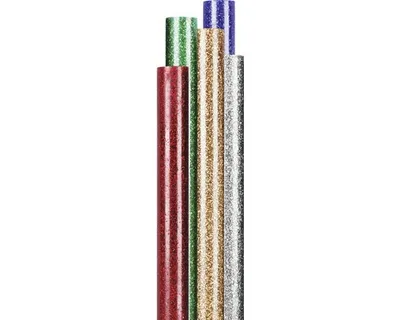 Immagine prodotto di Stick di colla a caldo Steinel 7 mm oro, argento, verde, blu, rosso 16 pz