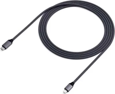 Produktbild von Satechi - USB -C zum Blitzkabel MFI (Space Grey)