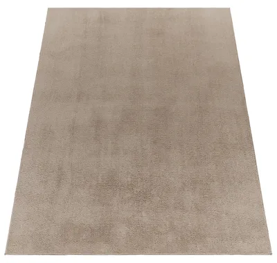 Produktbild von Moderner Wohnzimmer Teppich Kurzflor Waschbar Weich Felloptik Anti-Rutsch Grösse 120x160 cm