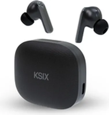 Produktbild von Ksix BTW07N, True Wireless Stereo (TWS), Anrufe/Musik, 20 - 20000 Hz, Kopfhörer, Schwarz