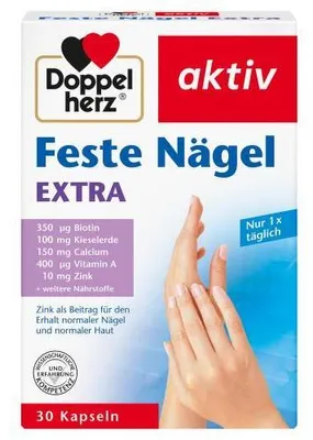 Produktbild von Doppelherz Feste Nägel Extra Kapseln 30 St