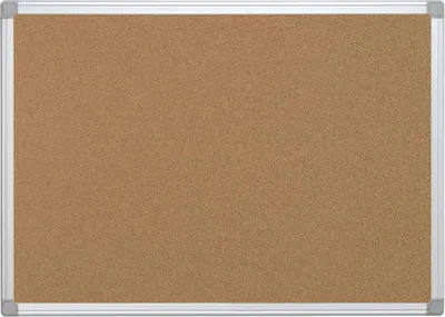 Obrázek produktu pro Q-CONNECT KF03561, Pevná nástěnka, Hnědá, Korek, 900 x 600 mm, Hliník, 600 mm
