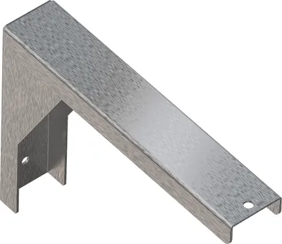 Immagine prodotto di Consolle KWC AR, PLANOX, acciaio inox, montaggio a parete, 45x180x240 mm