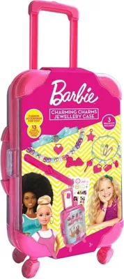 Zdjęcie produktu dla Zestaw podróżny Barbie z walizką