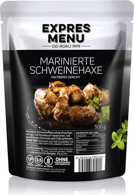 Produktbild von Expres Menu mariniertes Schweinefleisch Knie 2 Portionen 500g