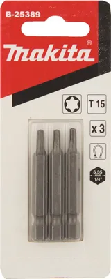 Image de Makita Embouts T15x50 mm 3 pièces - B-25389