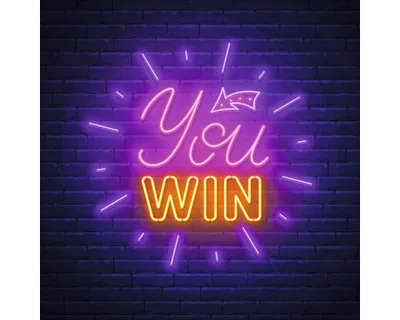 Produktbild von Glasbild You Win GLA2550 30x30 cm