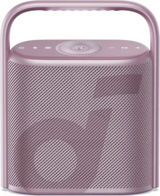 Produktbild von Soundcore A3131051, 40 W, Kabellos, 100 m, Tragbarer Stereo-Lautsprecher, Pink, Tasten