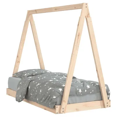 Obrázok produktu pre vidaXL Detská postieľka 70x140 cm z masívneho borovicového dreva