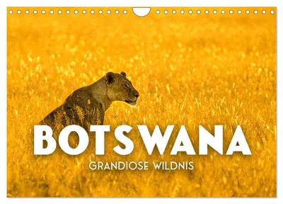 Produktbild von Botswana - Grandiose Wildnis (Wandkalender 2027 DIN A4 quer), CALVENDO Monatskalender