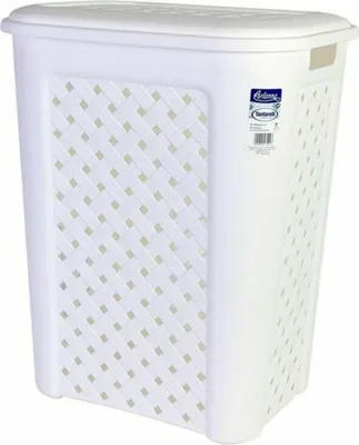 Immagine prodotto di Cesto per biancheria Arianna Tontarelli 50 L Bianco (44 X 35 x 55 cm)