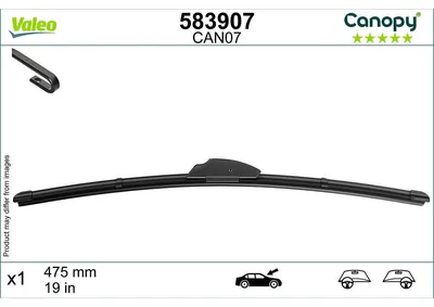 Produktbild von VALEO CANOPY CANOPY Scheibenwischer Wischblatt für VW Golf IV Schrägheck (1J1) Rahmenlos 475mm