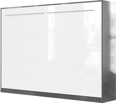 Produktbild von SMARTBett Standard Komfort Lattenrost 140x200 Horizontal Komfort Anthrazit Hochglanz/Weiss Hochglanz
