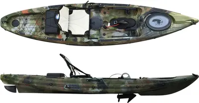 Produktbild von Galaxy Wahoo S Angelkajak mit Avanti Pedal Antrieb Propellerantrieb fishing kayak Galaxy Kayaks:(J) Jungle