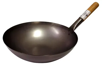 Immagine prodotto di Wok di latta 35 cm - Base arrotondata Jade Temple