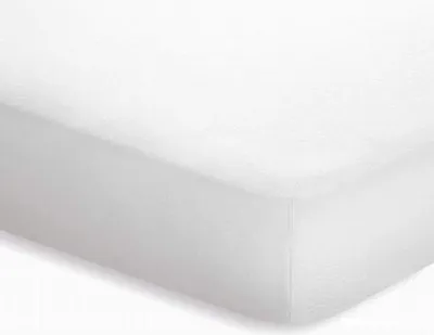Produktbild von schlafgut Topper 160x200 Spannbettlaken Jersey-Elasthan Weiß