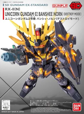 Obrázek produktu pro Sdex Unicorn Gundam 02 Banshee Norn[Destroy Mode]