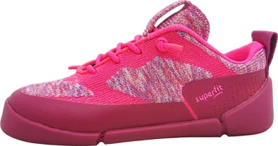 Image de Superfit VENTO : Chaussures pour filles, chaussures de ville à lacets, chaussures pieds nus, couleur rose, pour le quotidien