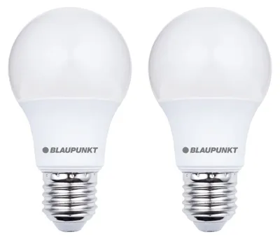 Produktbild von Blaupunkt Glühbirne e27 - Led Lampe - A60 Matt - 12W (entspricht 100W) - 1200 Lumen - 4000K Tageslichtweiss - Nicht-Dimmbar - 2er Set