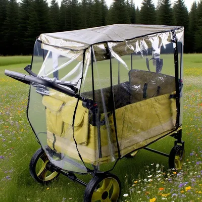 Productafbeelding van Regenhoes voor babywagen en picknickkar