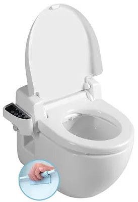 Produktbild von Sapho BRILLA Wandtoilette mit elektronischem Bidet BLOOMING