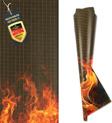 Produktbild von FireMat Gold Edition 15x15cm.Feuerfeste Unterlage, Hitzebeständige Unterlage, rutschfest +Wasserundurchlässig für Elektrogeräte wie Kaffeemaschinen