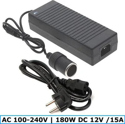 Produktbild von O49C 180W 12V 15A EU Steckdose Stromversorgung für LED, Staubsauger, Pumpe, Kühlschrank
