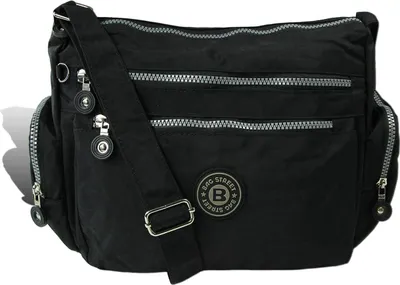Image de Sac Street Nylon noir Sac sportif pour femme D2OTJ200S