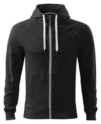 Produktbild von Malfini - "Voyage" Hoodie mit durchgehendem Reißverschluss für Herren PP9513 (S) (Schwarz)