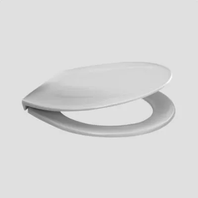 Produktbild von Sanit WC Sitz maxime 56A12010099 Edelstahlscharnier, weiß, Thermoplast