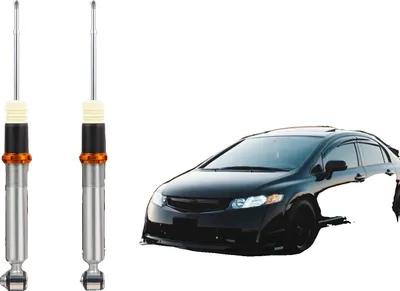 Zdjęcie produktu dla Sprężyny gwintowane do amortyzatorów, kompatybilne z BMW serii 5 E34, regulacja wysokości 35–75 mm, przód 400–530 mm, tył 455–655 mm