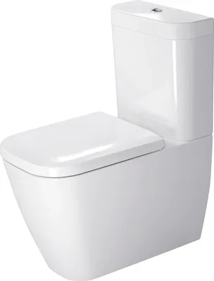 Produktbild von Duravit Duravit Stand-WC-Kombination HAPPY D.2 ti 365x630mm Abg Vario we