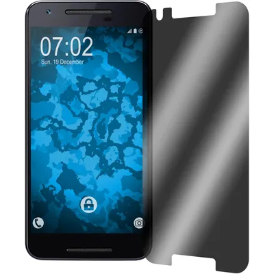 Produktbild von 4er-Pack PhoneNatic Displayschutzfolien Privacy kompatibel mit LG U