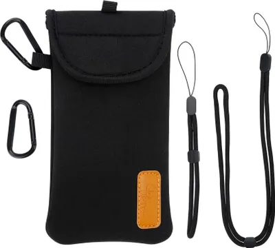 Immagine prodotto di DOB SECHS Custodia per cellulare in neoprene Custodia universale, nera