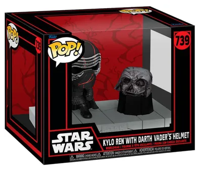 Immagine prodotto di Funko Pop! Deluxe - Kylo Ren z Hełmem Dartha Vadera, Figurki Star Wars