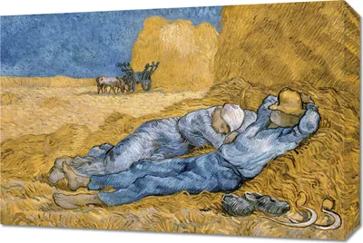 Obrázok produktu pre Obraz Siesta, Van Gogh Vintage, 60 x 40 cm, do obývacej izby