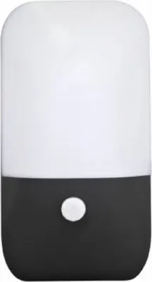 Produktbild von 10W LED Wandleuchte Wandlampe mit Bewegungsmelder Sensor Warmweiß 3000K GartenIeuchte Beleuchtung IP 54 Wandbeleuchtung Innen & Außen Schwarz
