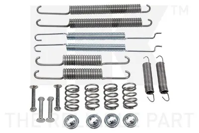 Produktbild von NK Zubehörsatz Bremsbacken Zubehörsatz Bremsbacken 7947681 Hinten für VW GOLF II (19E, 1G1)