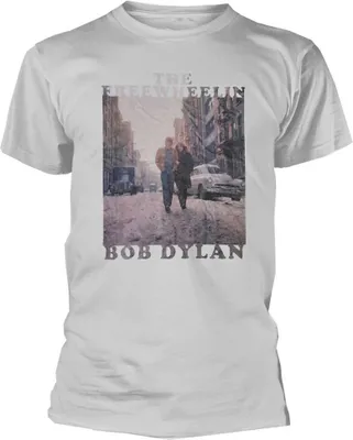 Obrázek produktu pro Bob Dylan - Tričko "The Freewheelin" pro muže/dámy Uni RO6340 (S) (White)