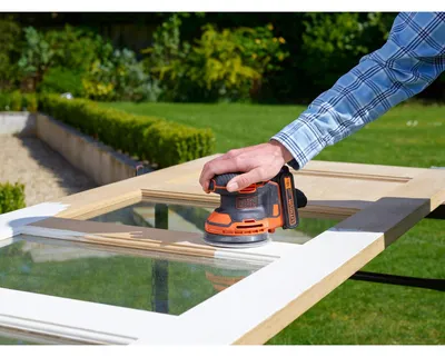 Zdjęcie produktu dla Black & Decker BDCROS18N-XJ, Szlifierka orbitalna, Czarny, Pomarańczowy, 12000 RPM, 1,3 mm, 82,5 dB, 71,5 dB