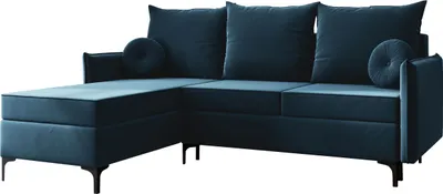 Produktbild von MIRJAN24 Ecksofa Leon L mit Schlaffunktion und Bettkasten, Eckcouch, Stilvoll Polsterecke vom Hersteller (Farbe: Manila 25, Seite: Links)