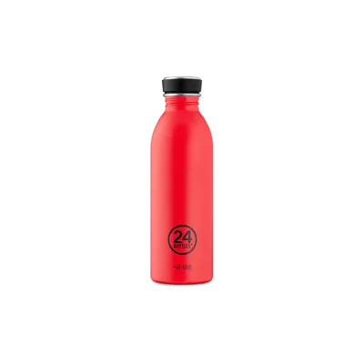 Produktbild von Edelstahltrinkflasche Urban 0,5 l, Farbe:hot red