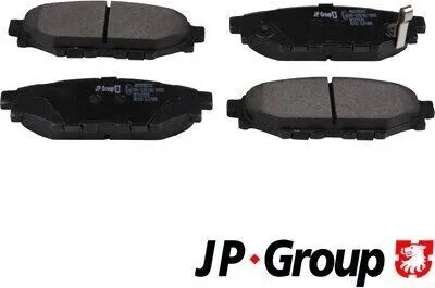 Produktbild von JP GROUP Bremsbeläge Satz Hinten für SUBARU FORESTER (SH) 4663700310