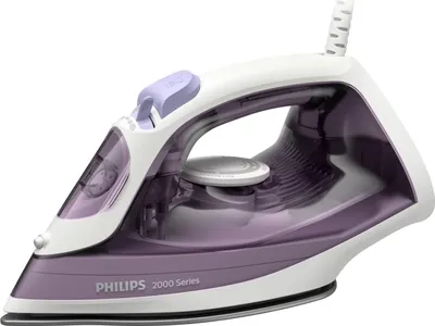 Immagine prodotto di Philips serie 2000 , Ferro da stiro a vapore, Superficie di stiro in ceramica, 1,9 m, 110 g/min, 25 g/min, 0,25 l