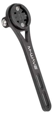 Produktbild von M-wave Daventport Aerospoon Fahrradcomputerhalterung Silber  Silber One Size